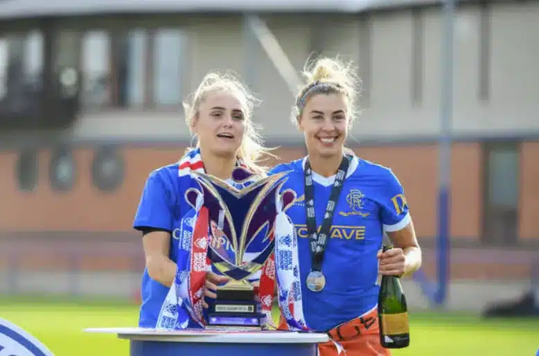 Sam Kerr’s impressive form has been vital for Rangers’ title ambitions this season