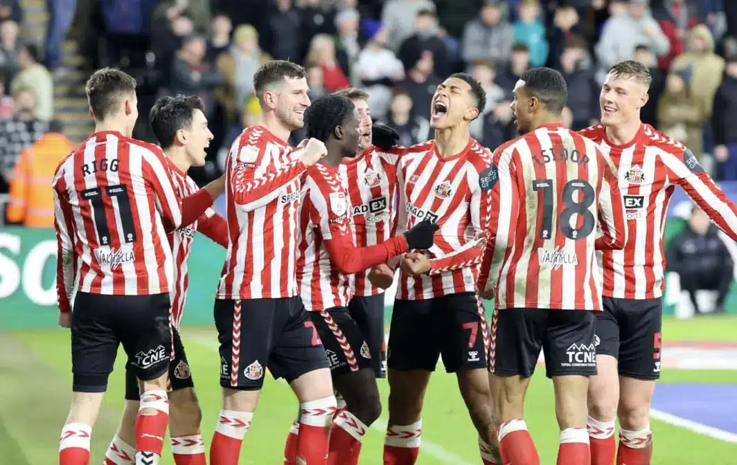 Sunderland AFC crest and football